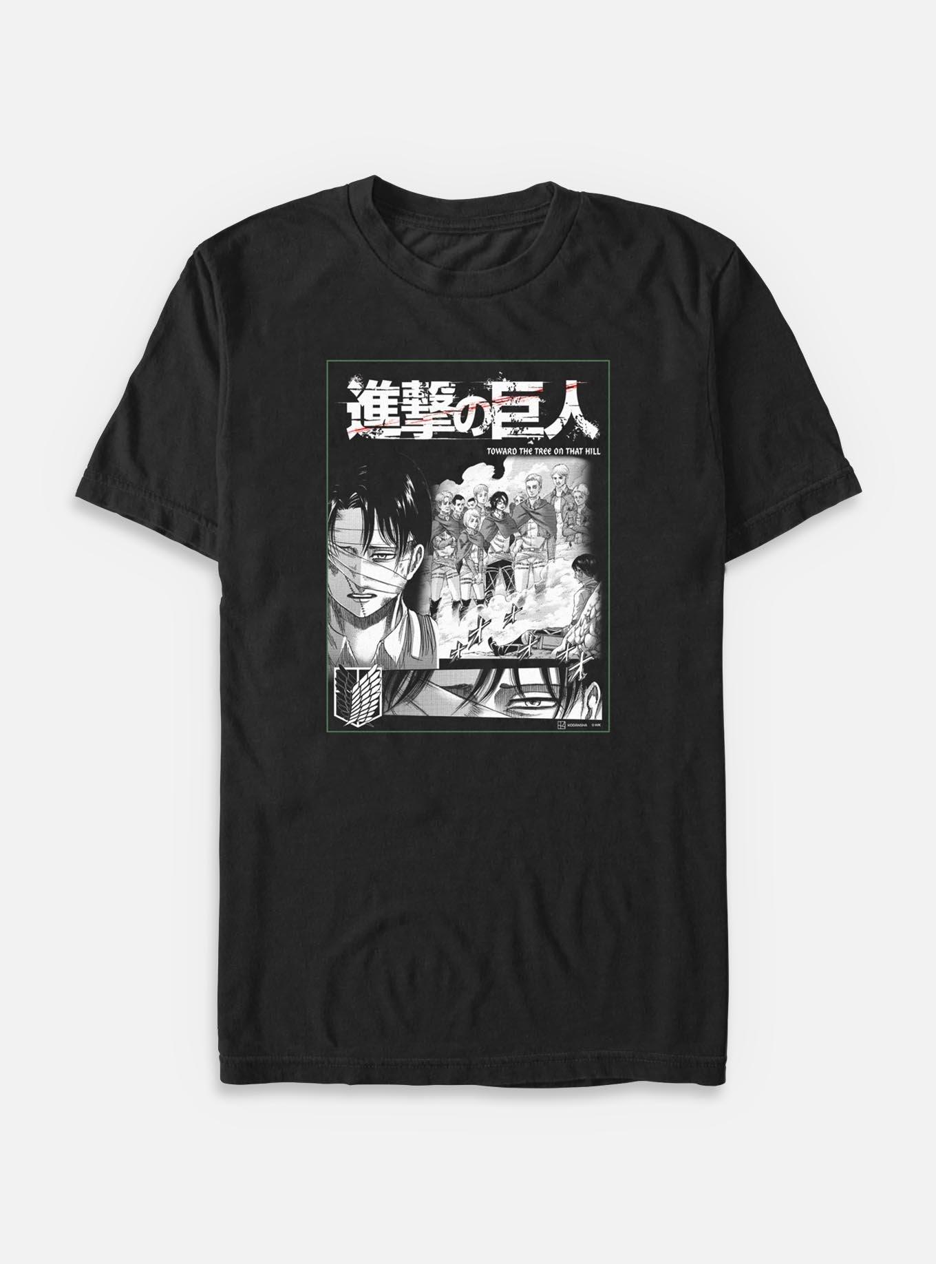 Attack on Titan Levi On The Hill Big & Tall T-Shirt